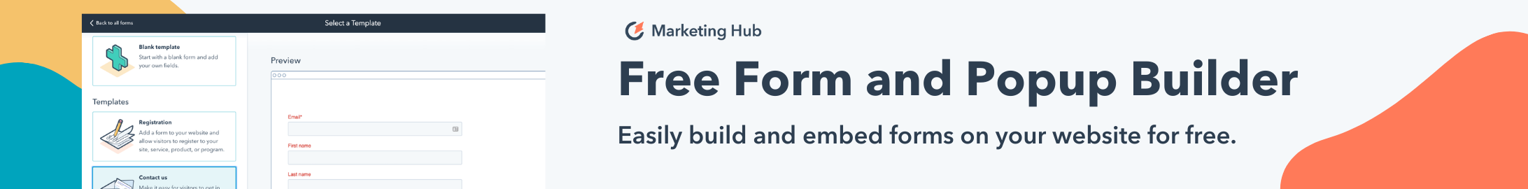 HubSpot Free Form Builder- Rezourze.com
