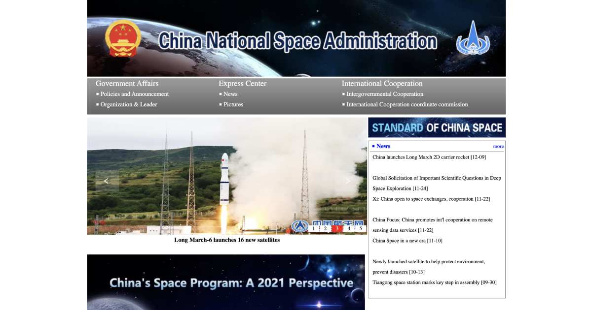 China National Space Administration (CNSA) - China