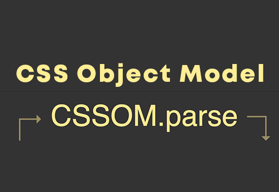 CSS Object Model (CSSOM)