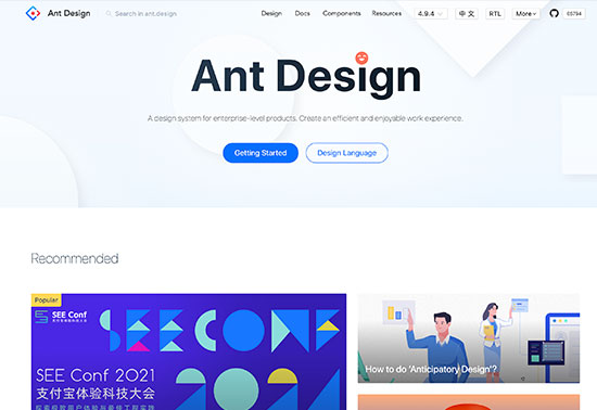 Ant Design - Design System