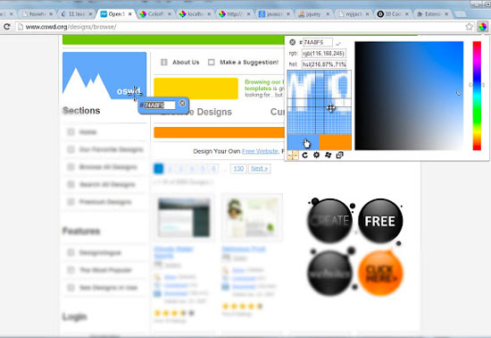 ColorPick Eyedropper, ColorPick Eyedropper Chrome Extensions