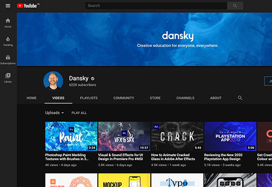 Dansky YouTube Channels