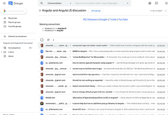 Angular and AngularJS Discussion - Google Groups