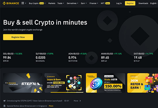 Binance Buy/Sell Bitcoin, Ether and Altcoins, Cryptocurrency - Rezourze