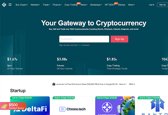 Gate.io - Cryptocurrency Exchange