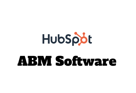 HubSpot ABM - Greatest Marketing Software